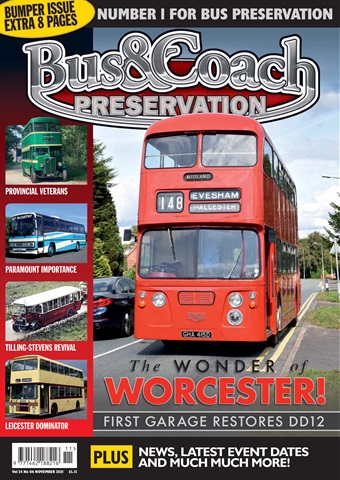 Bus & Coach Preservation issue  November 2021