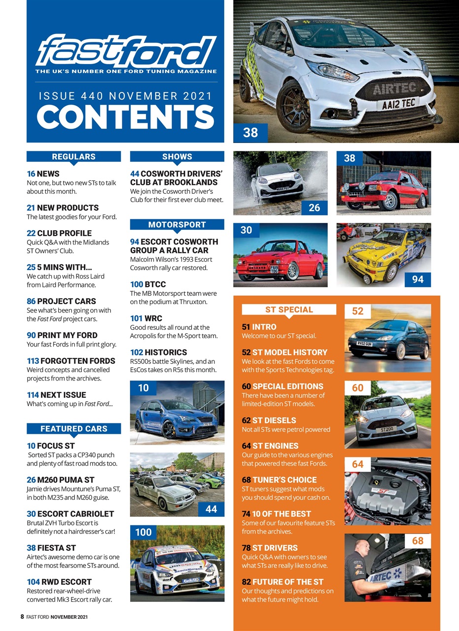 Fast Ford Preview Pages