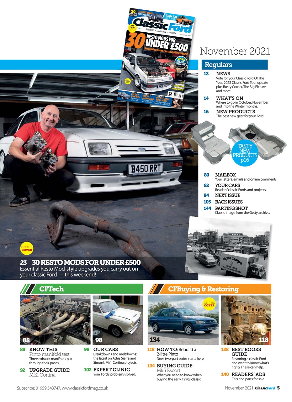 Classic Ford Preview Pages