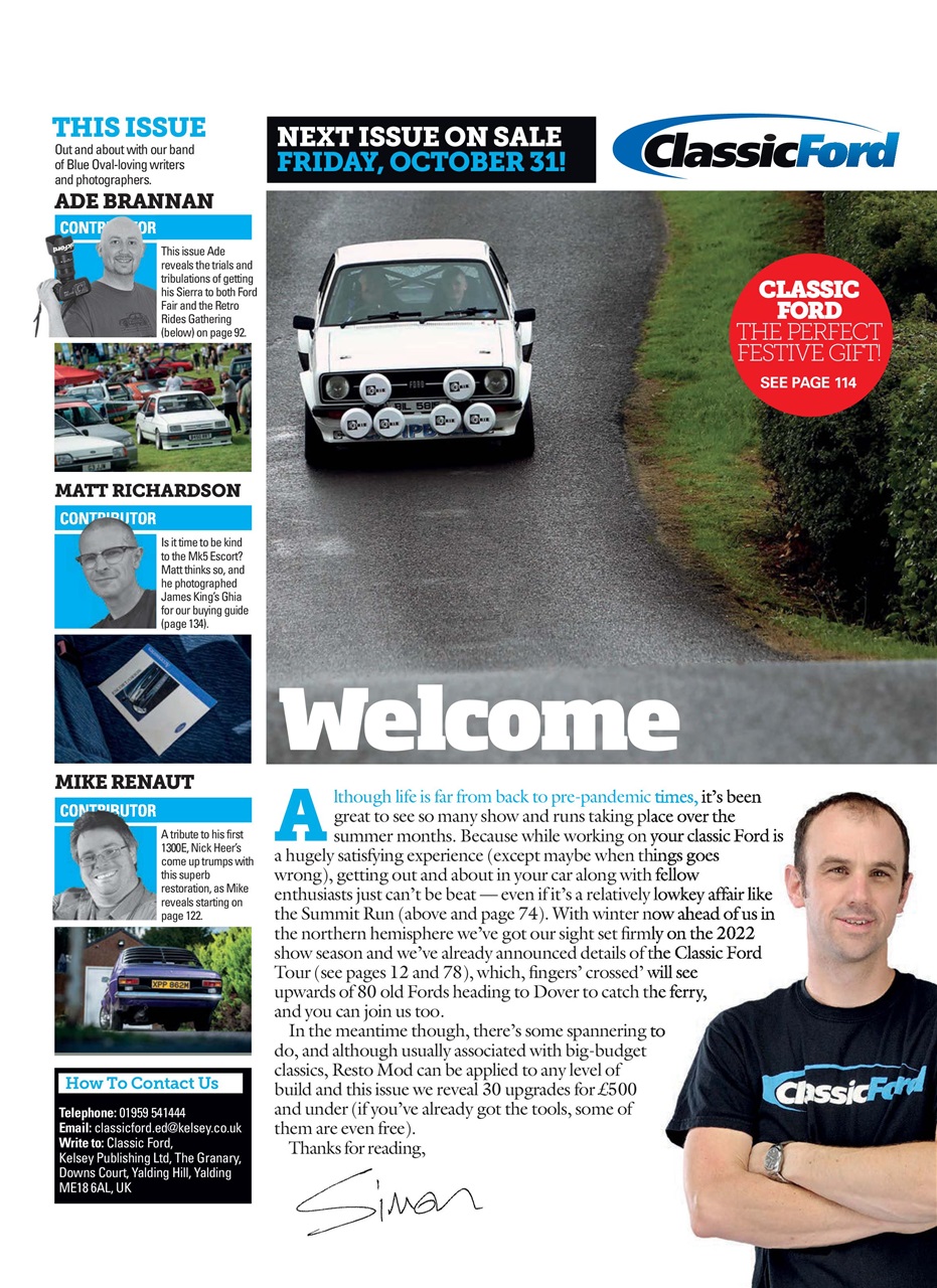 Classic Ford Preview Pages