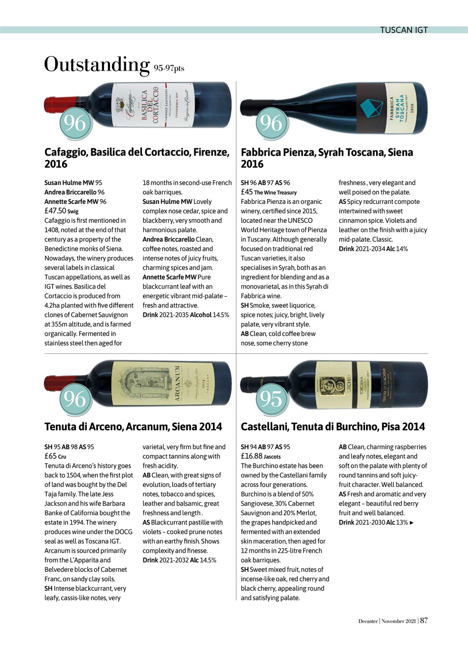 Decanter Preview Pages