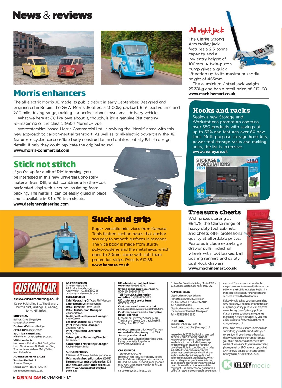 Custom Car Preview Pages