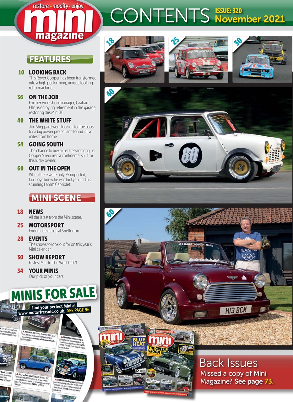 Mini Magazine Preview Pages