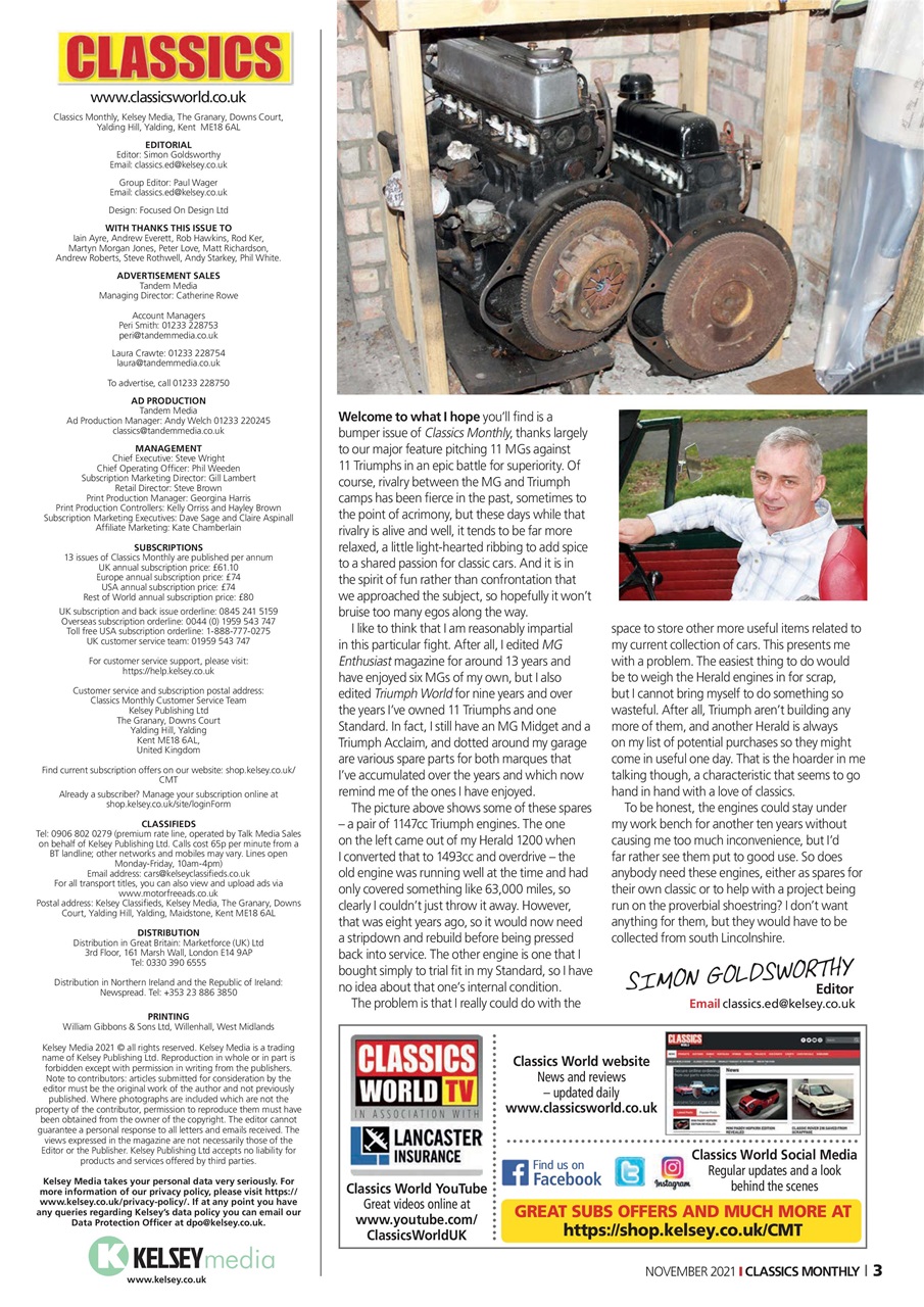 Classics World Preview Pages