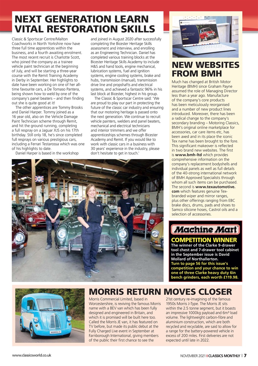 Classics World Preview Pages