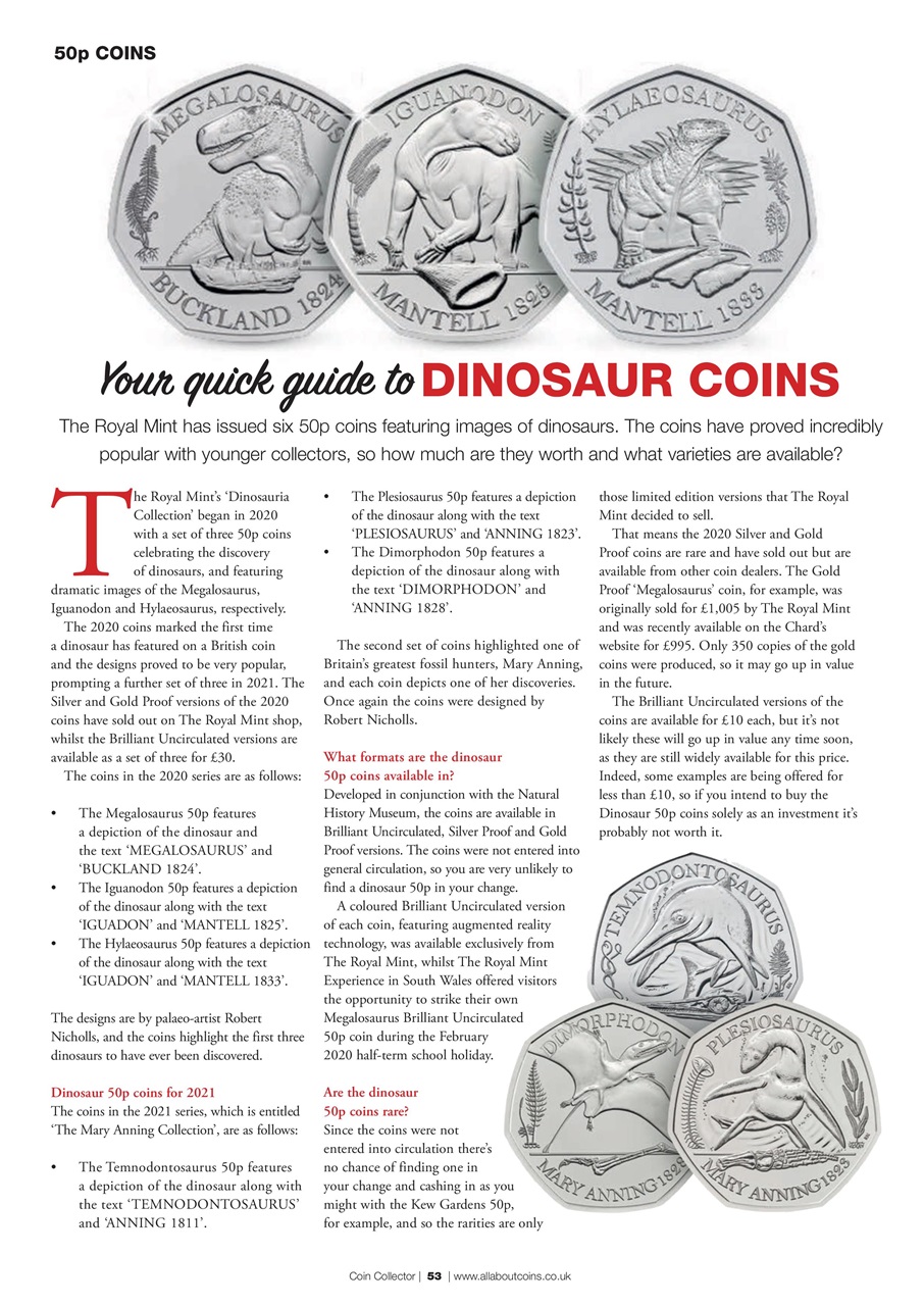 Coin Collector Preview Pages