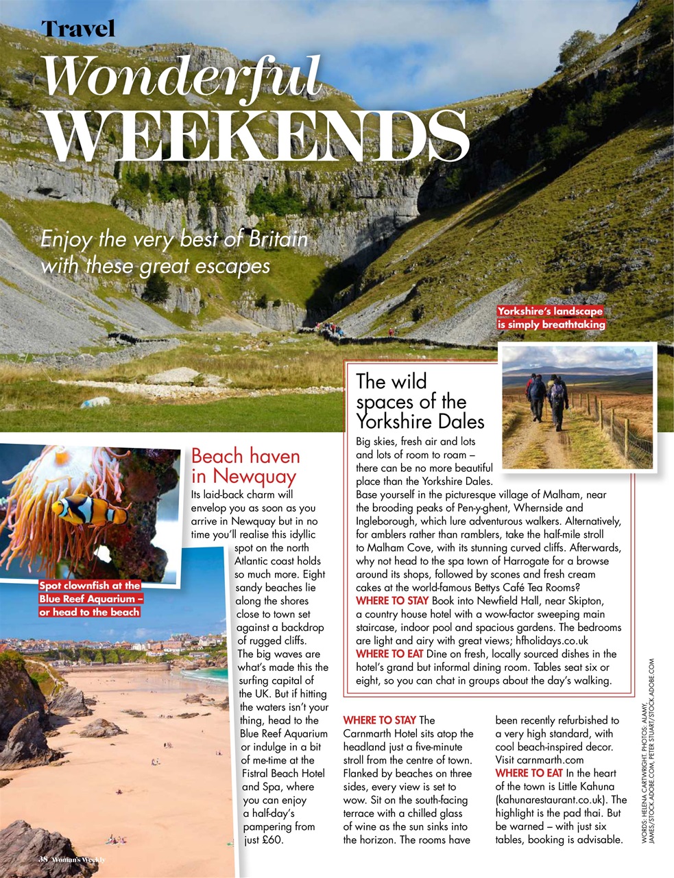 Woman's Weekly Preview Pages