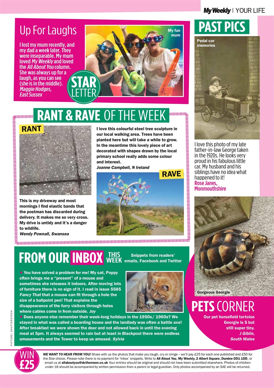 My Weekly Preview Pages