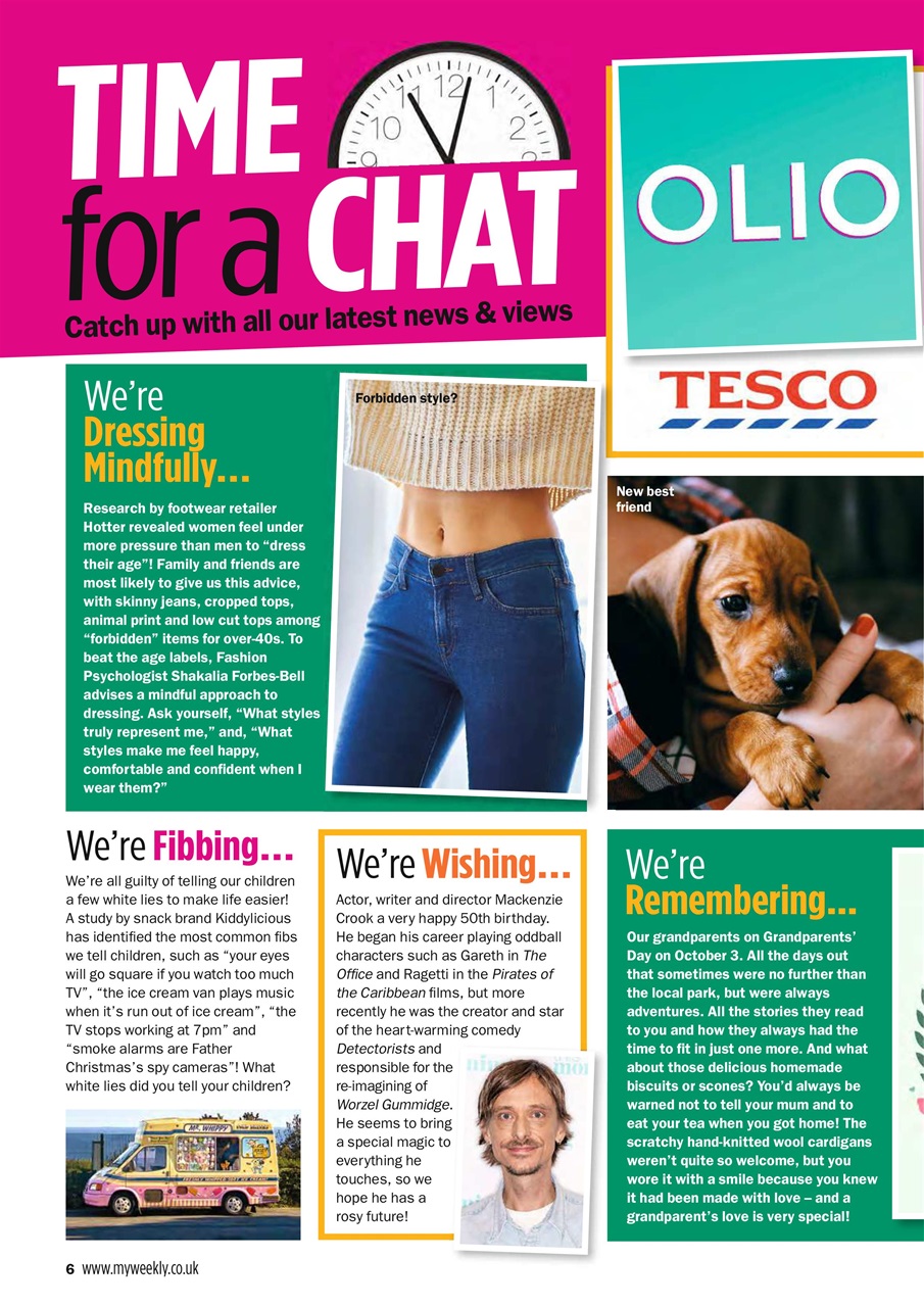 My Weekly Preview Pages