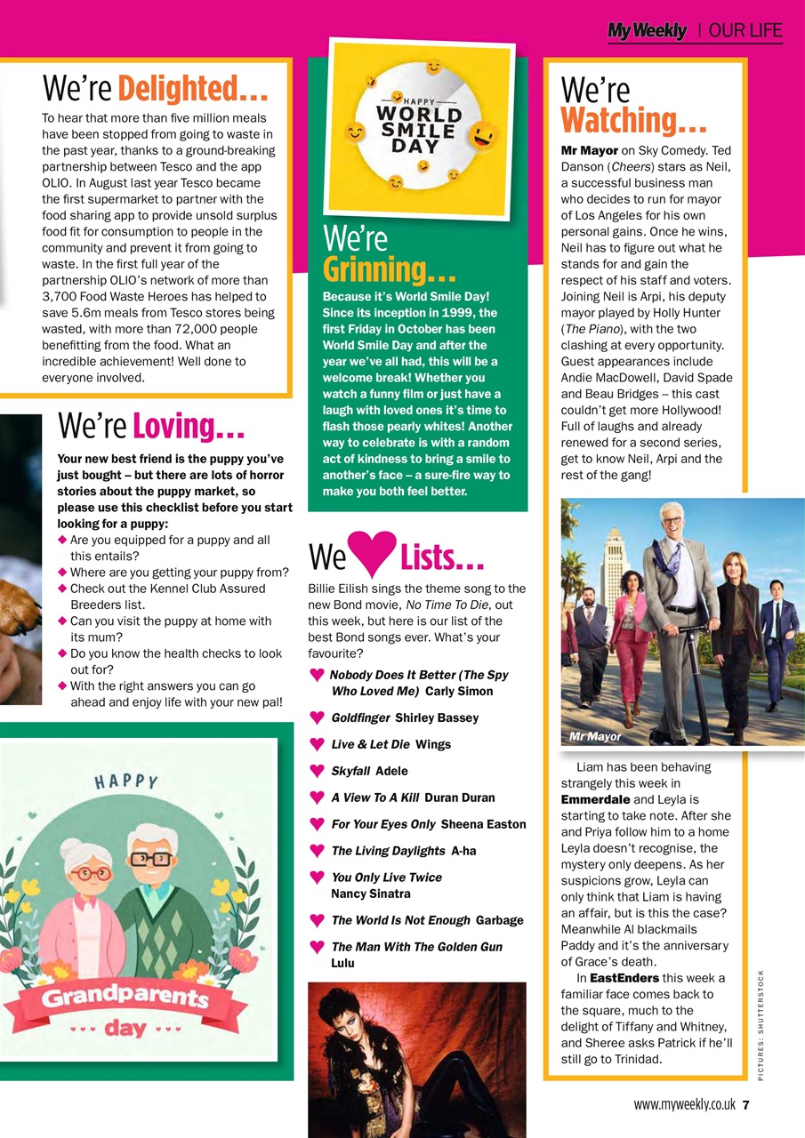 My Weekly Preview Pages