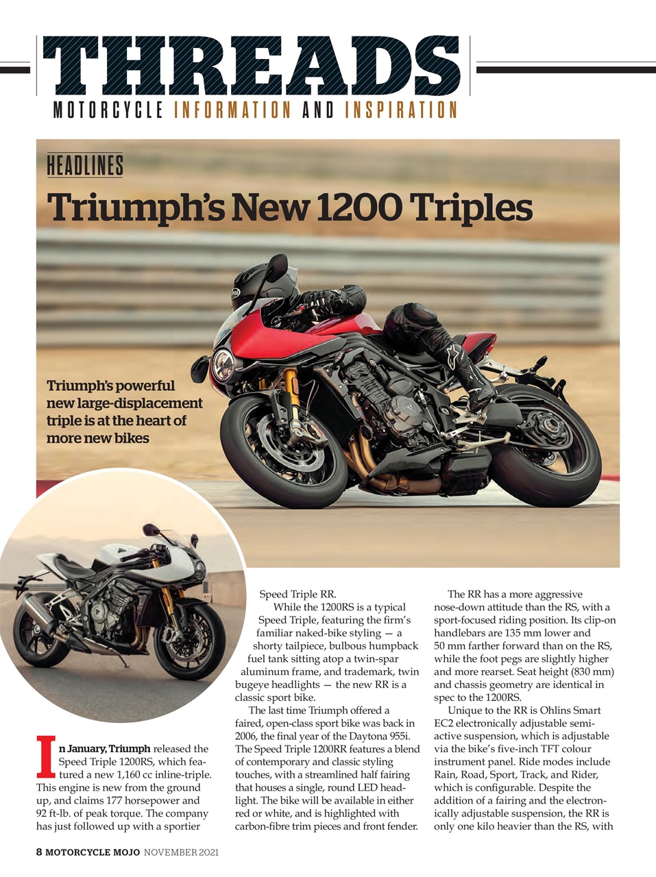 Motorcycle Mojo Preview Pages