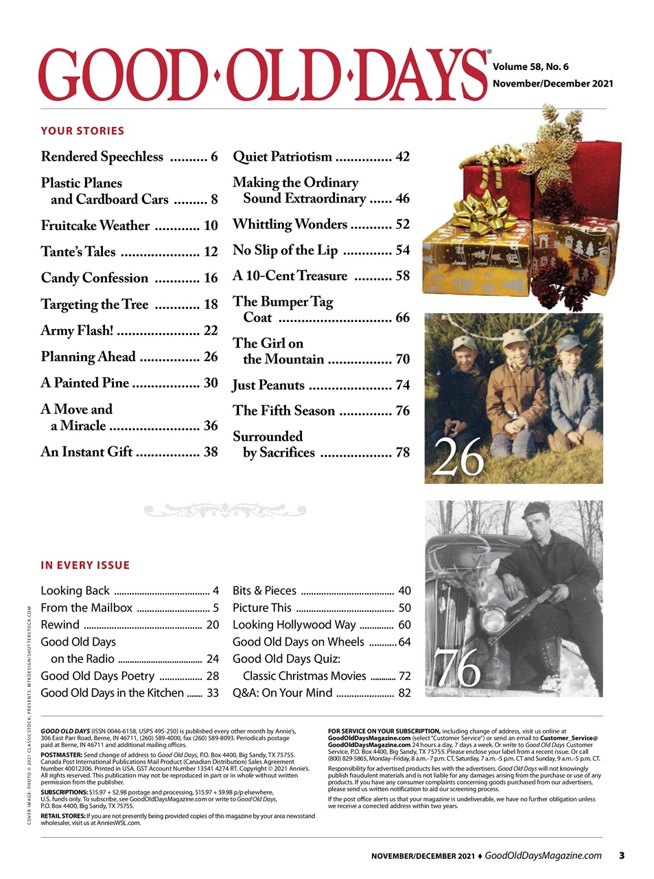 Good Old Days Preview Pages