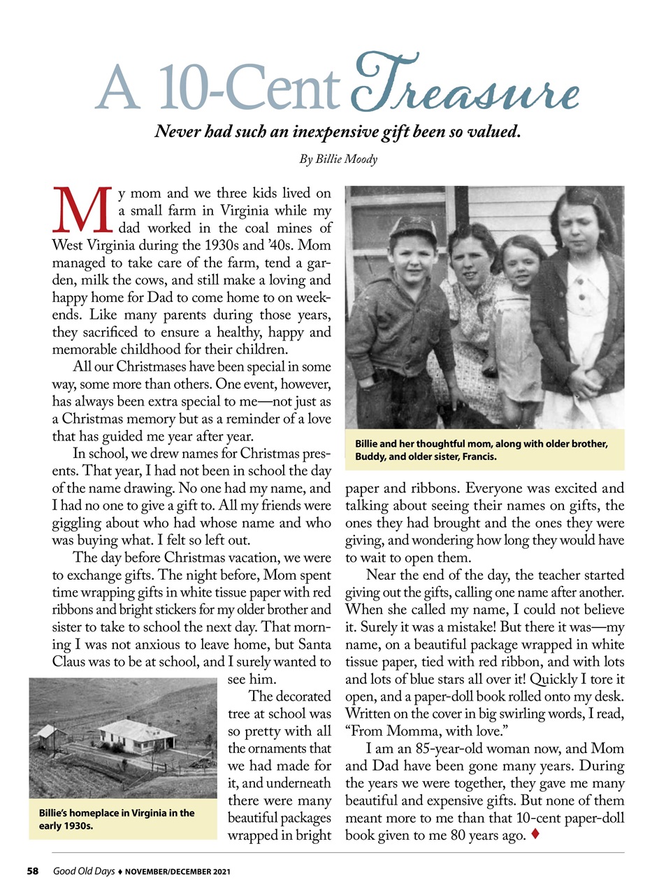 Good Old Days Preview Pages