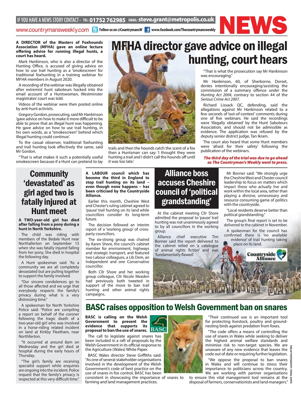 Countryman's Weekly Preview Pages