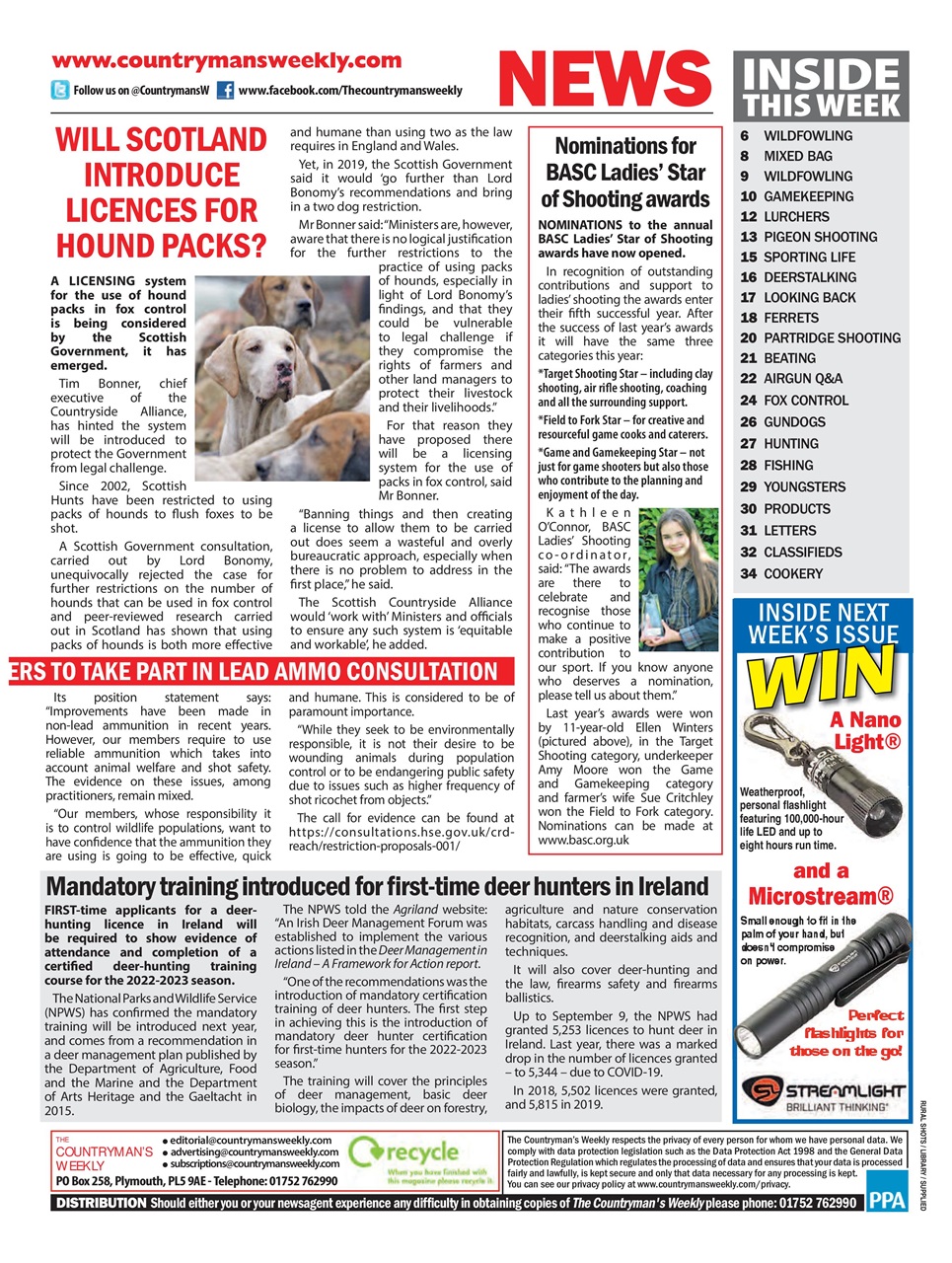 Countryman's Weekly Preview Pages