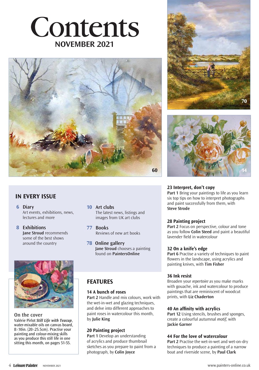 Leisure Painter & The Artist Preview Pages