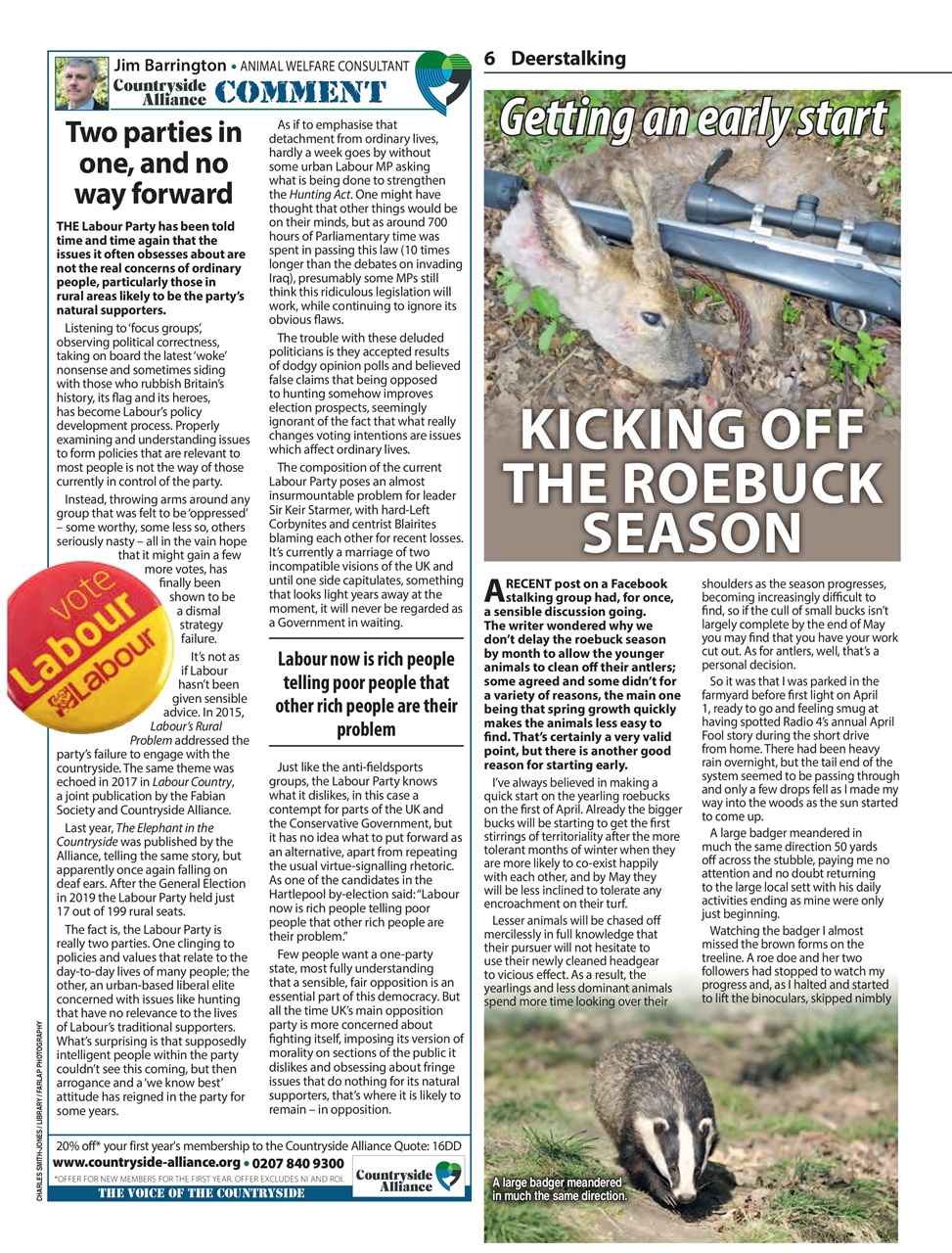Countryman's Weekly Preview Pages