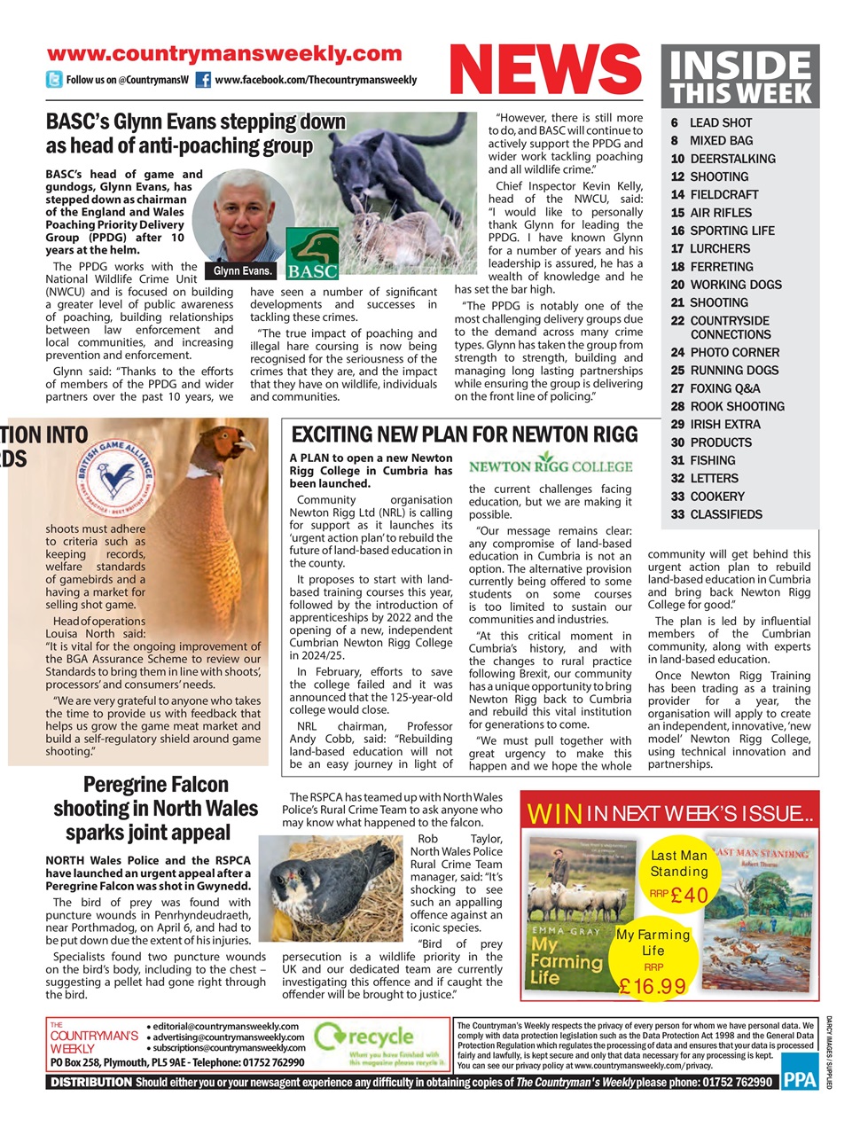Countryman's Weekly Preview Pages