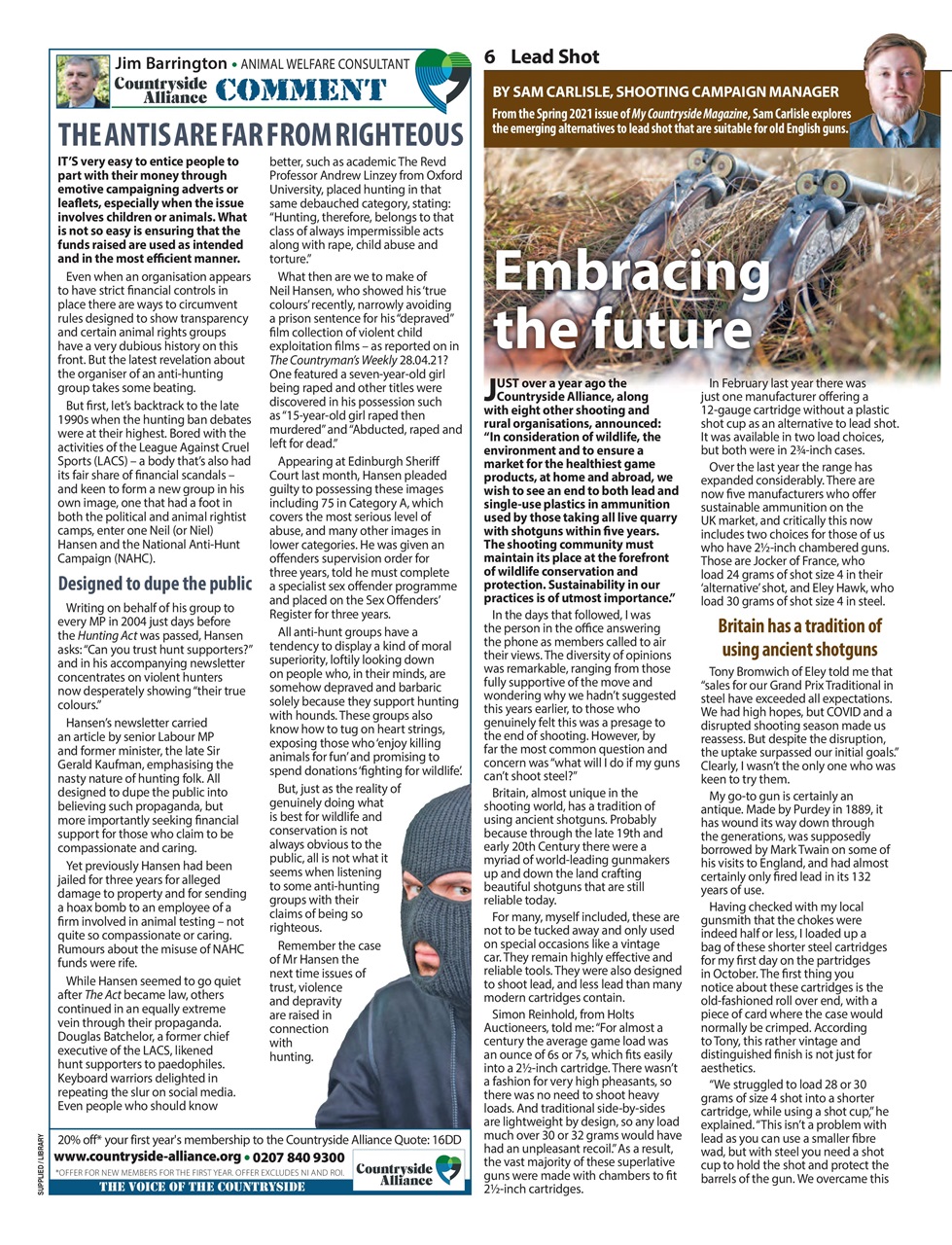 Countryman's Weekly Preview Pages