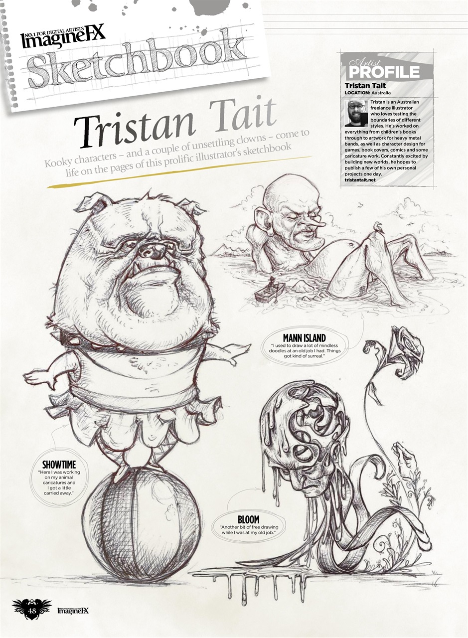 ImagineFX Preview Pages