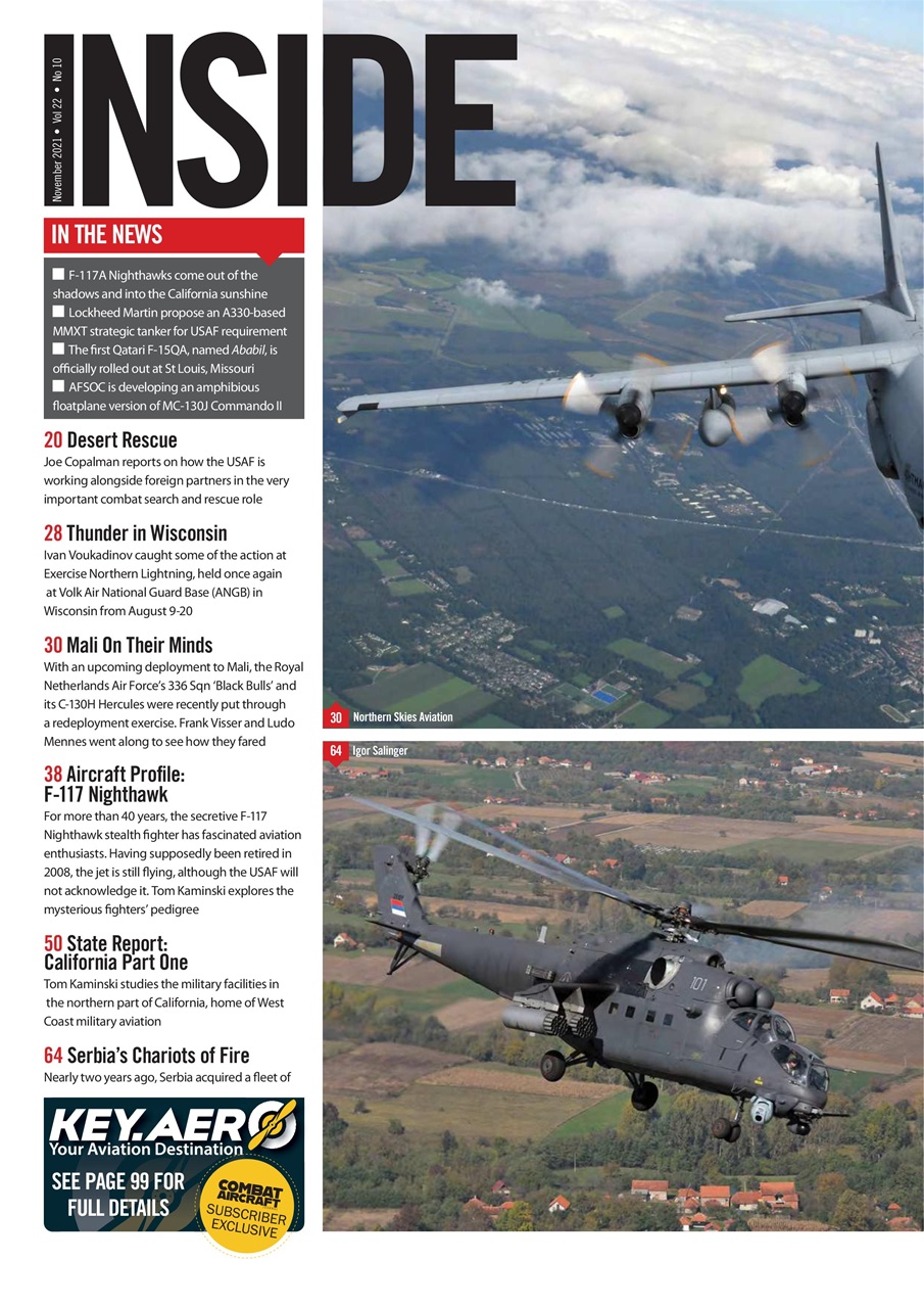 Combat Aircraft Journal Preview Pages