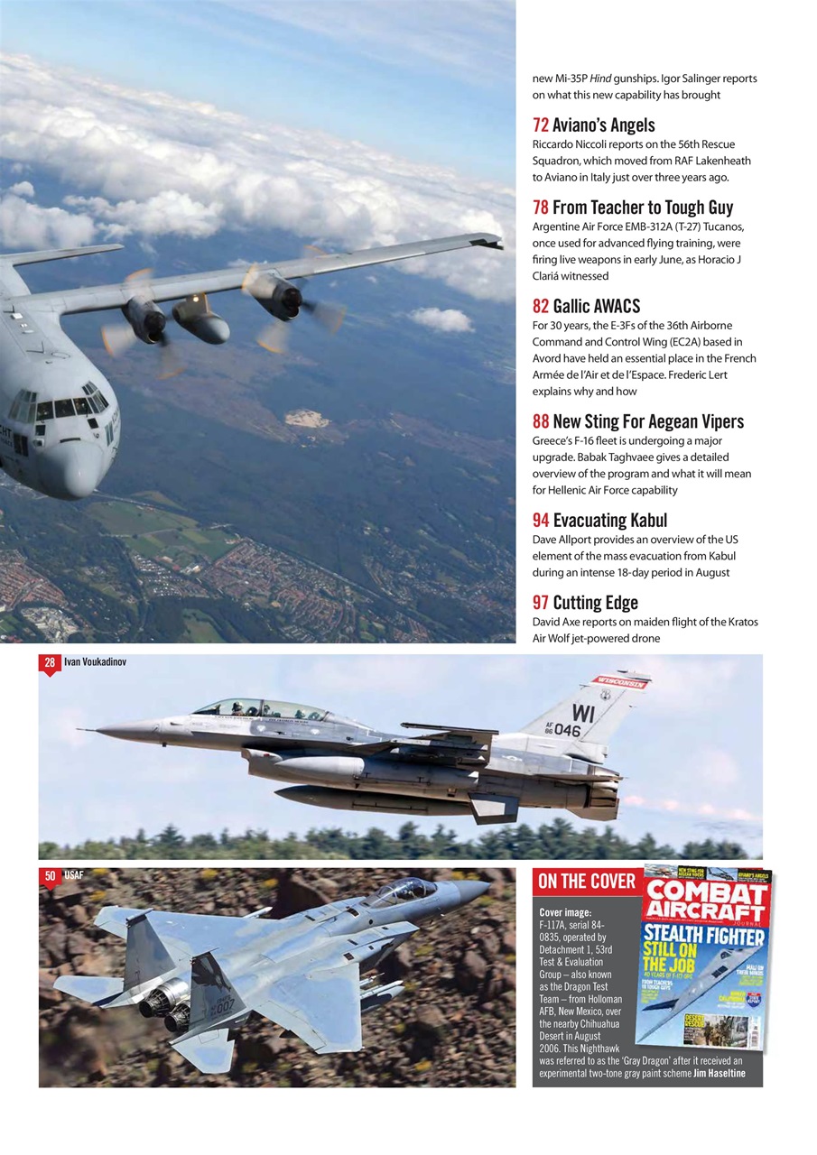 Combat Aircraft Journal Preview Pages