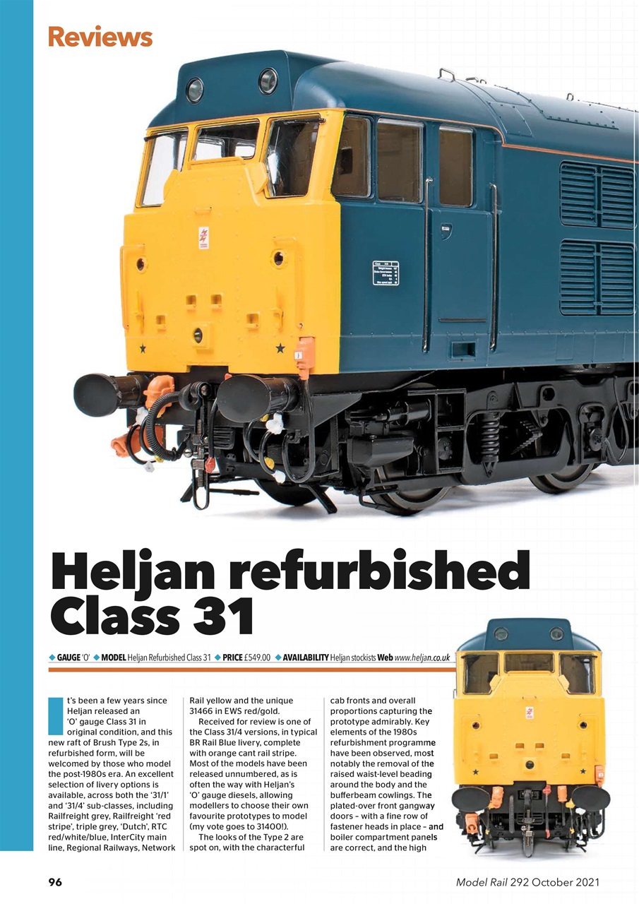 Model Rail Preview Pages