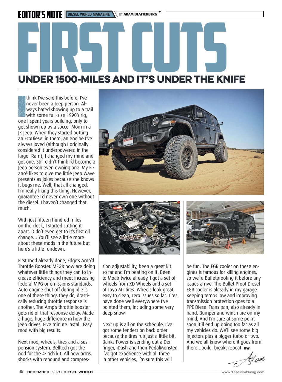 Diesel World Preview Pages