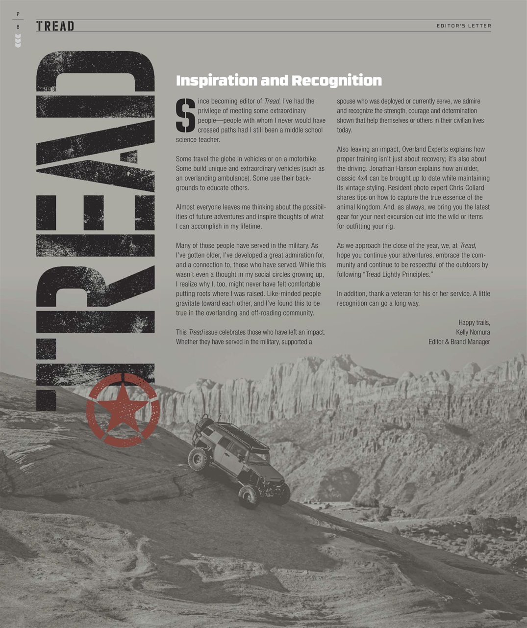 Tread Preview Pages