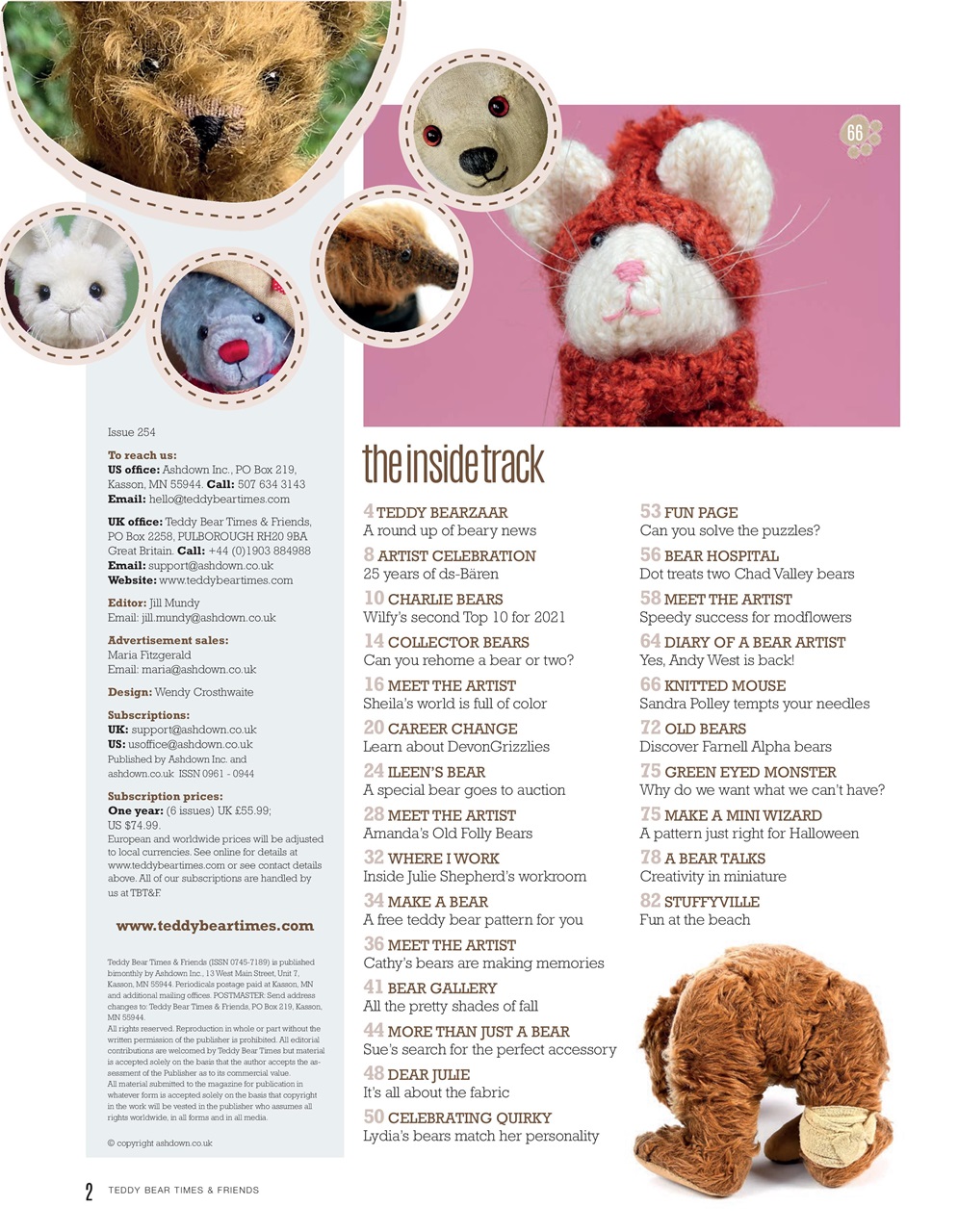 Teddy Bear Times Preview Pages