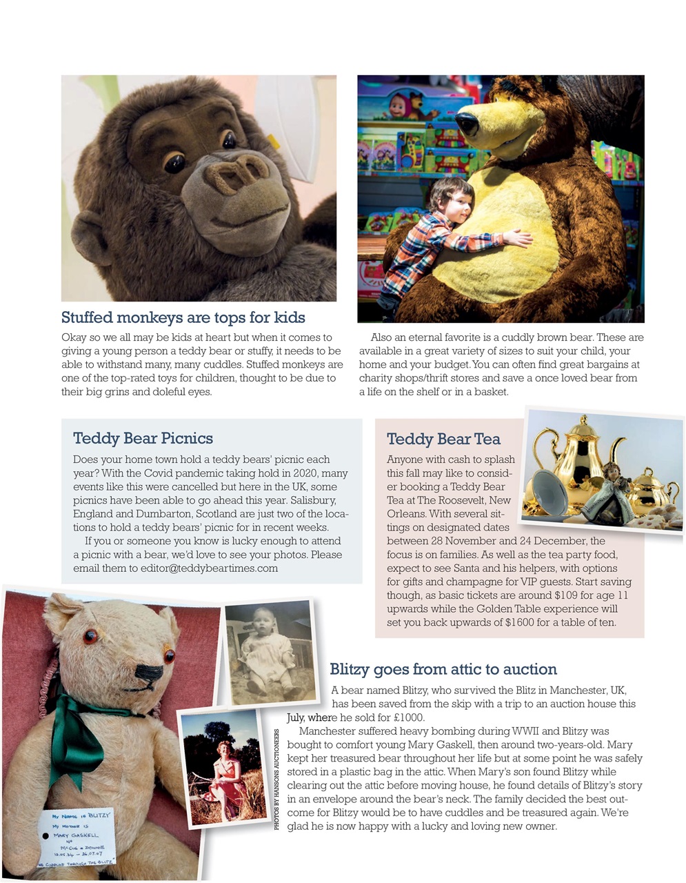 Teddy Bear Times Preview Pages