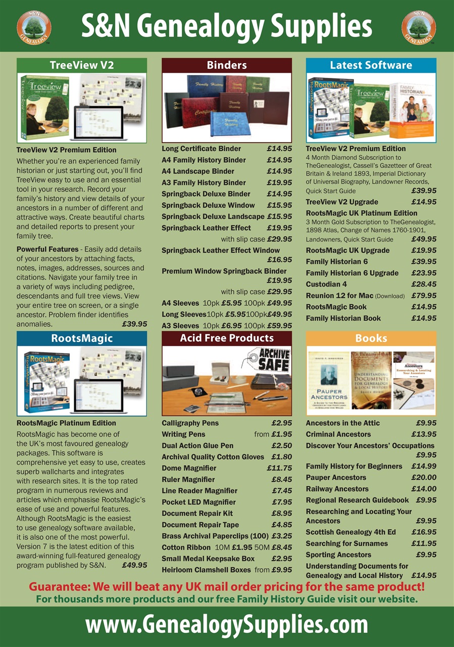 Discover Your Ancestors Preview Pages