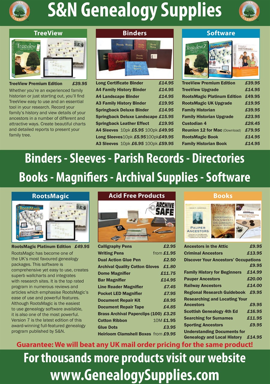 Discover Your Ancestors Preview Pages