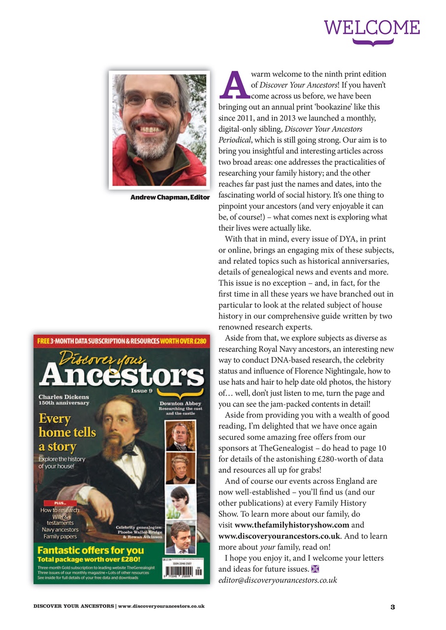 Discover Your Ancestors Preview Pages