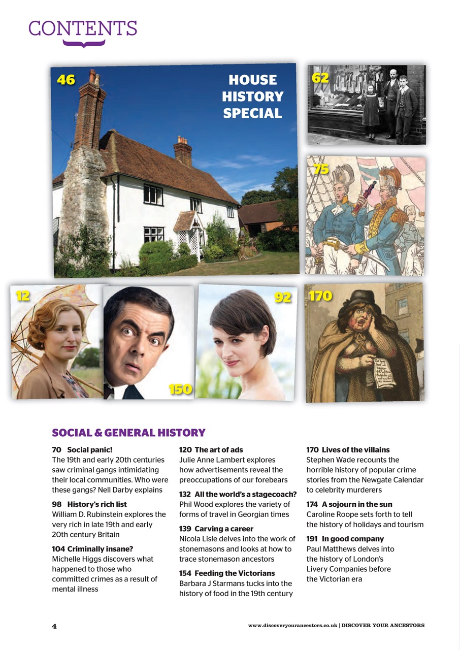 Discover Your Ancestors Preview Pages