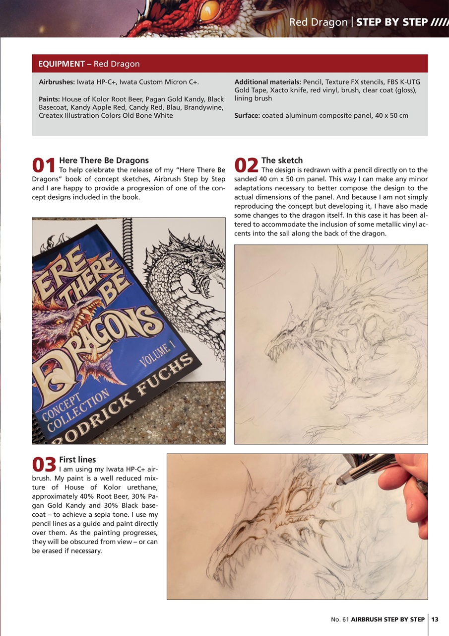 Airbrush Step by Step Preview Pages