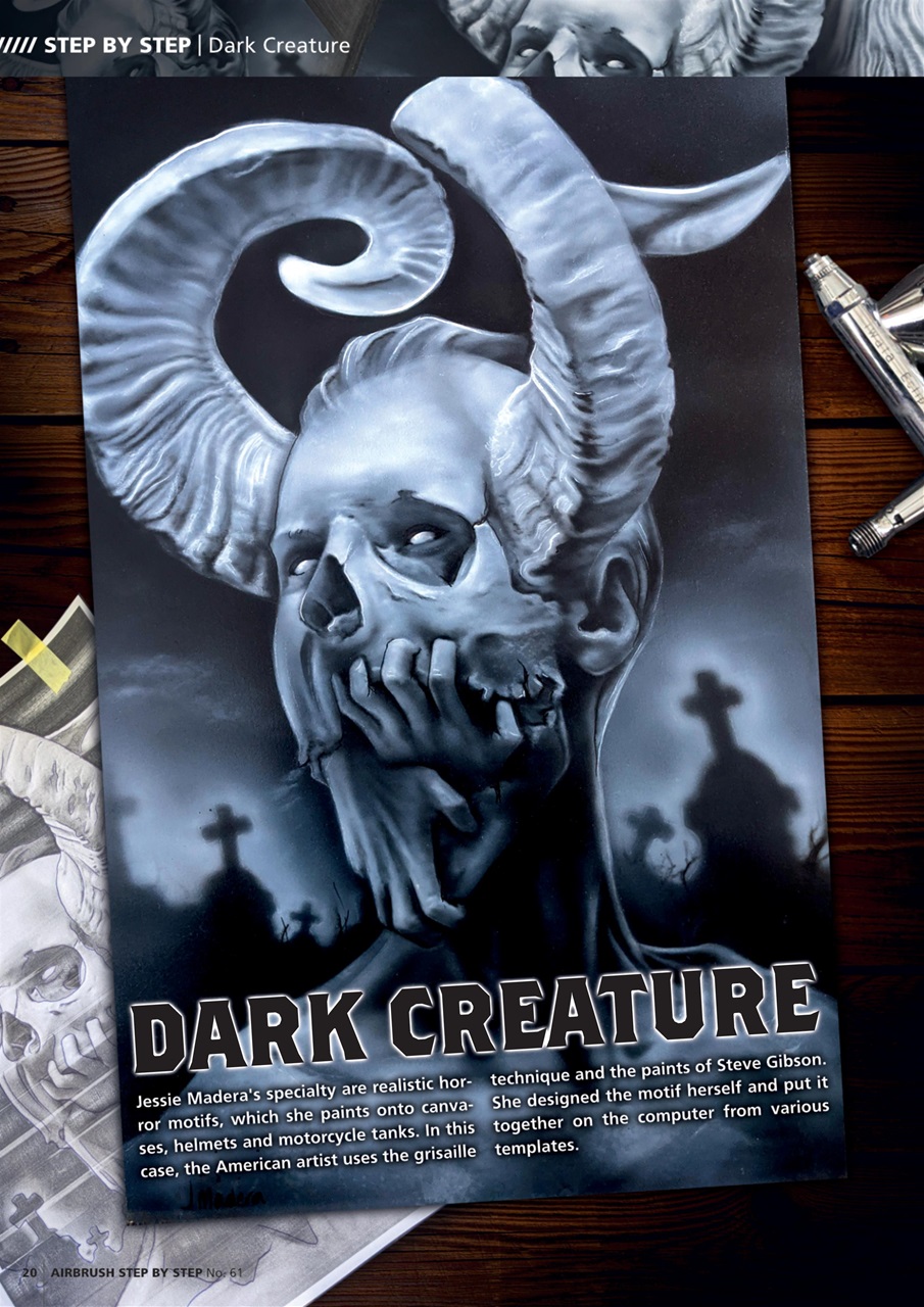 Airbrush Step by Step Preview Pages