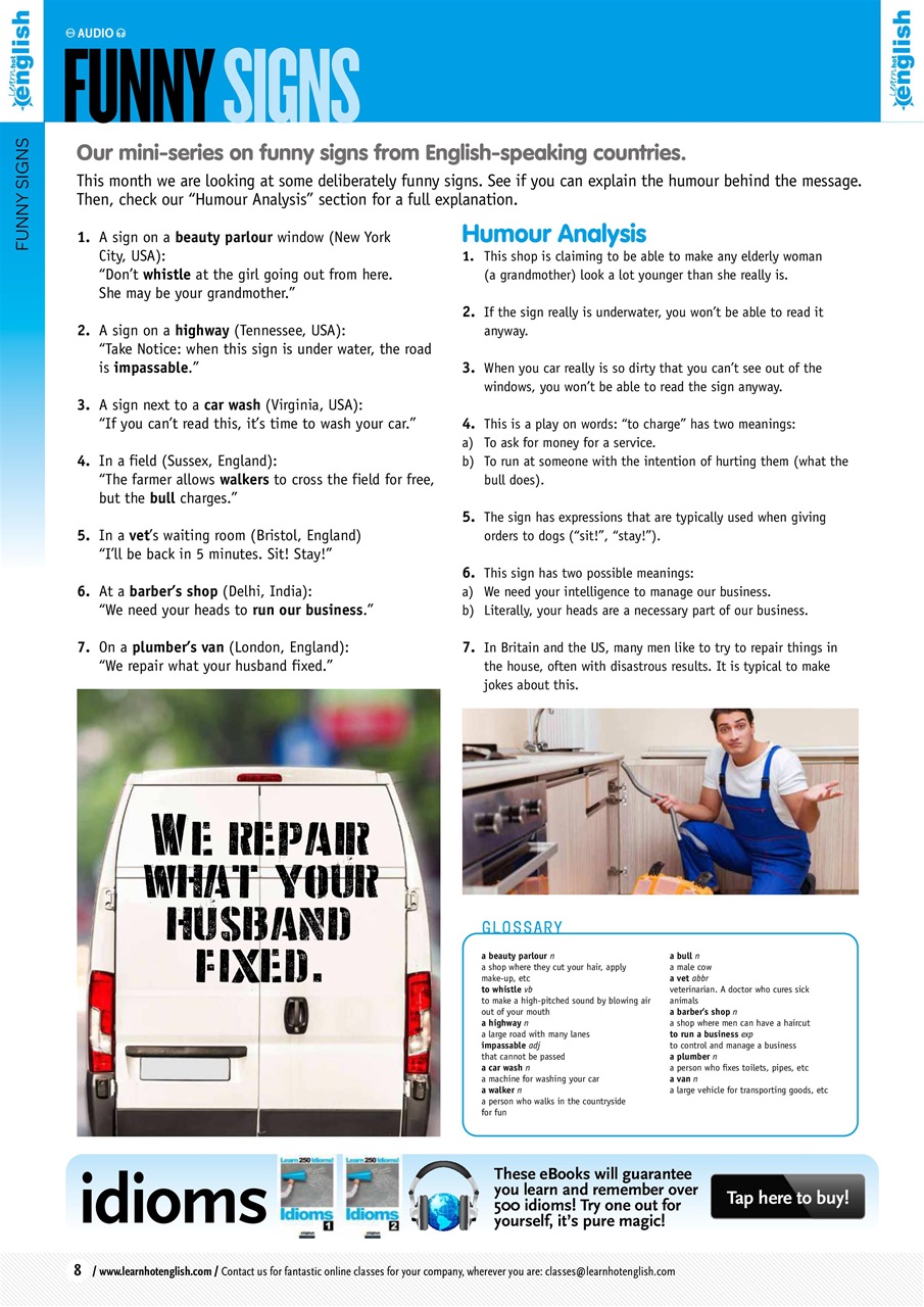 Learn Hot English Preview Pages