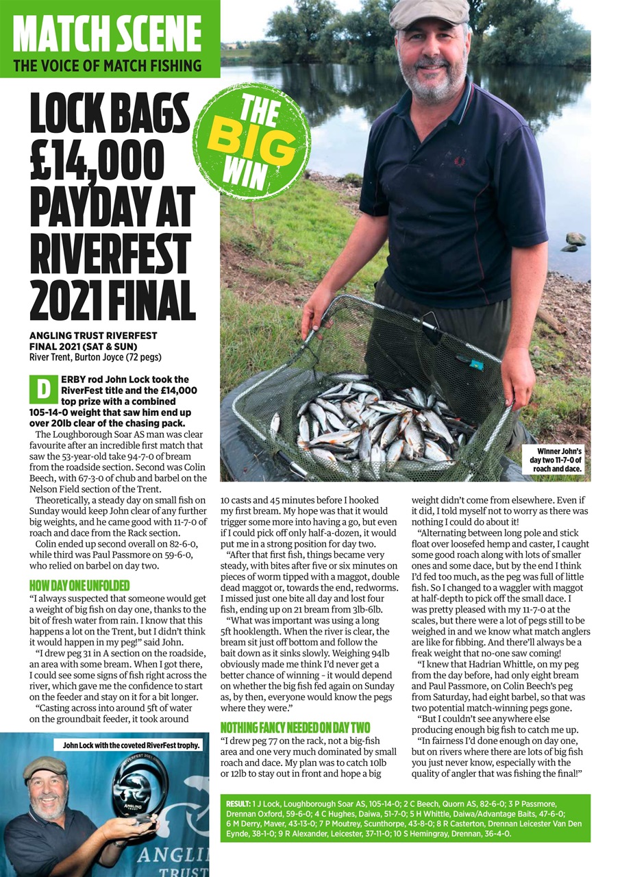 Angling Times Preview Pages