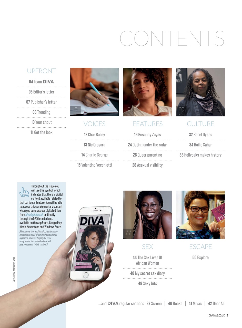 DIVA Magazine Preview Pages