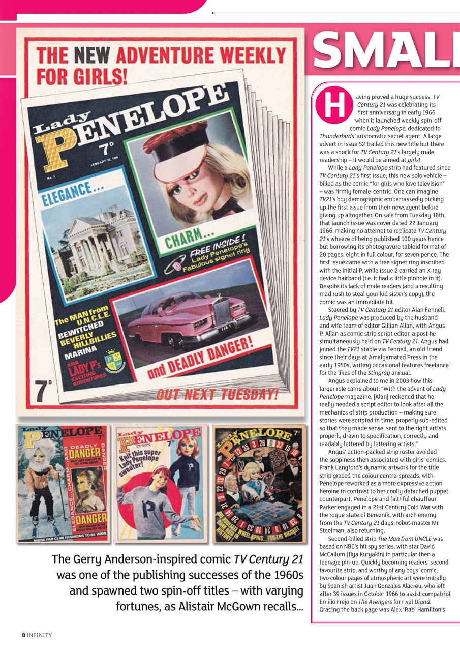 Infinity Magazine Preview Pages