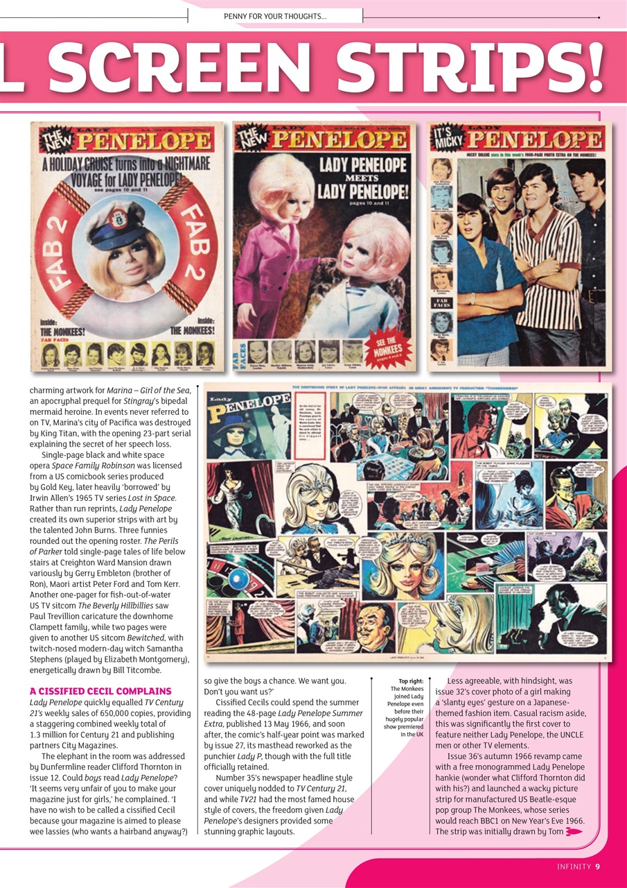 Infinity Magazine Preview Pages