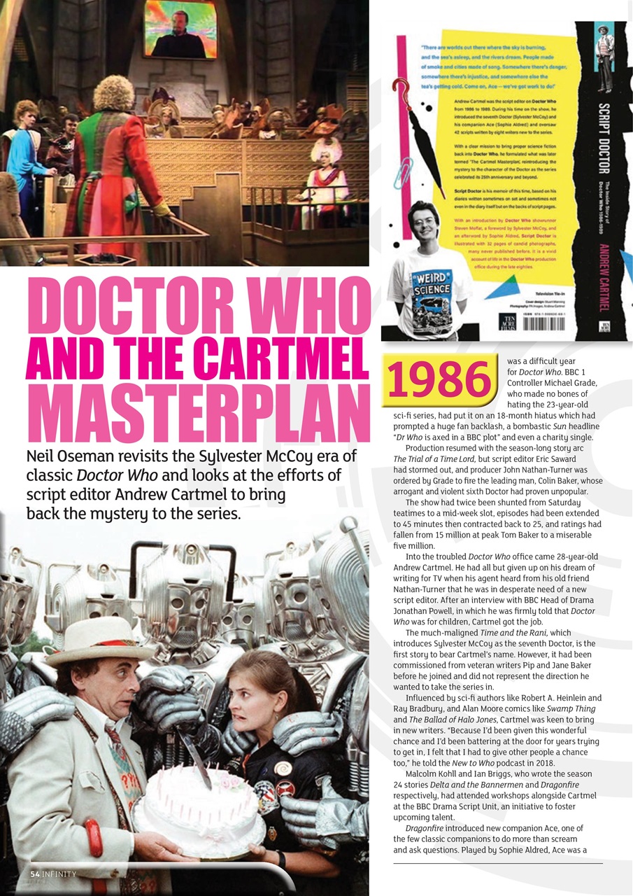 Infinity Magazine Preview Pages