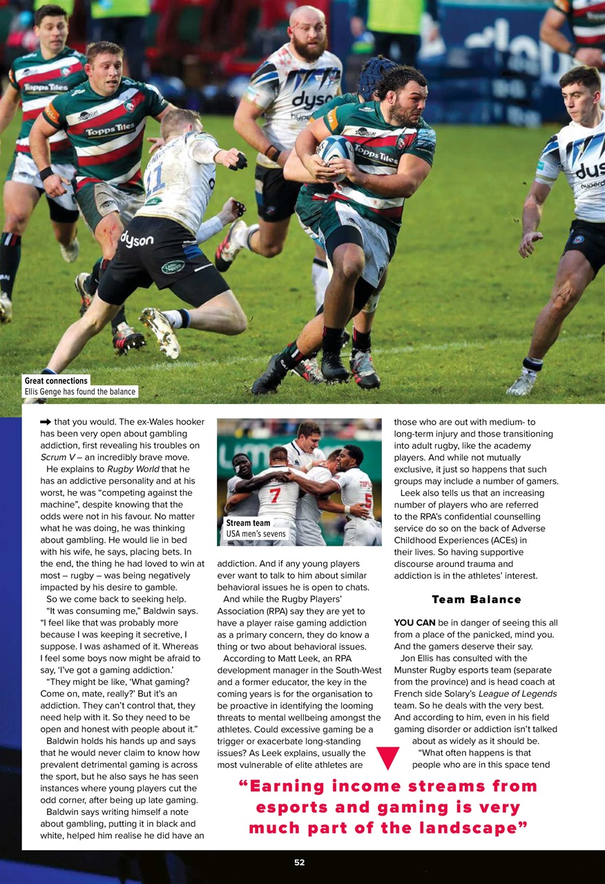 Rugby World Preview Pages