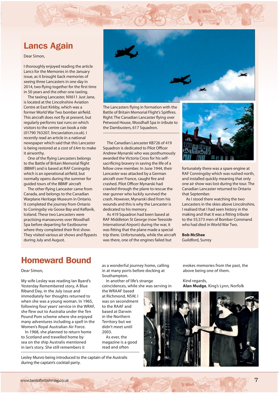 Best of British Preview Pages