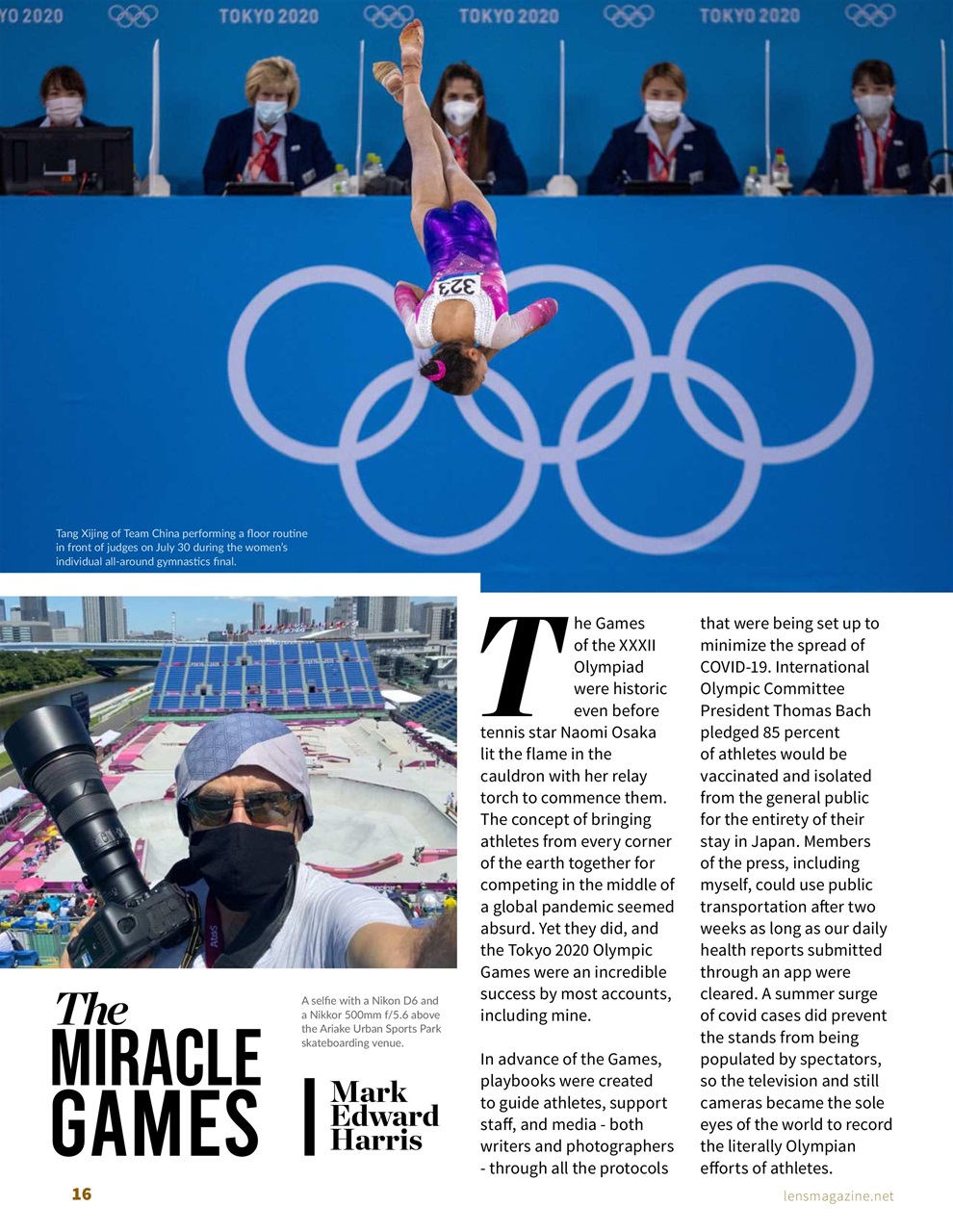 Lens Magazine Preview Pages