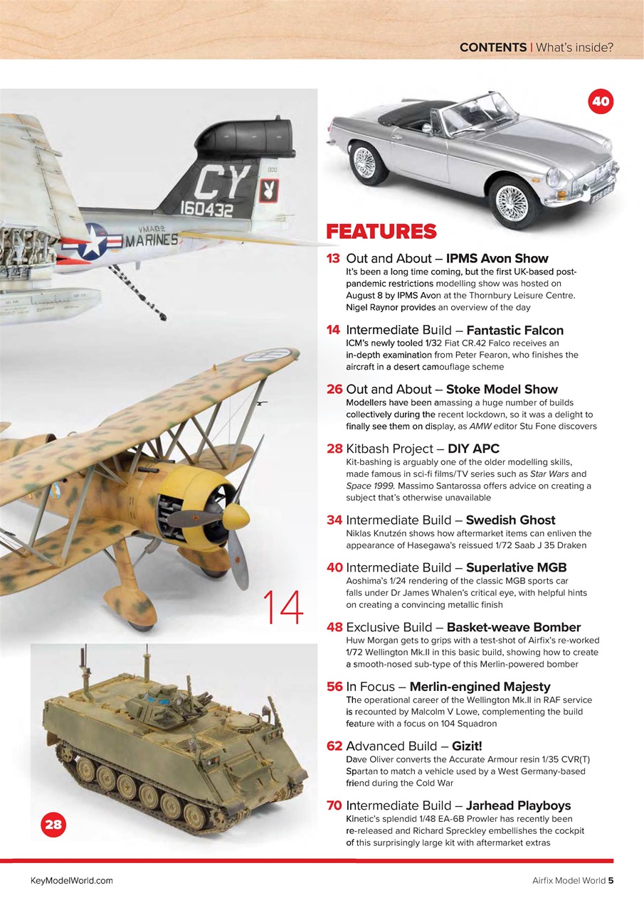 Airfix Model World Preview Pages