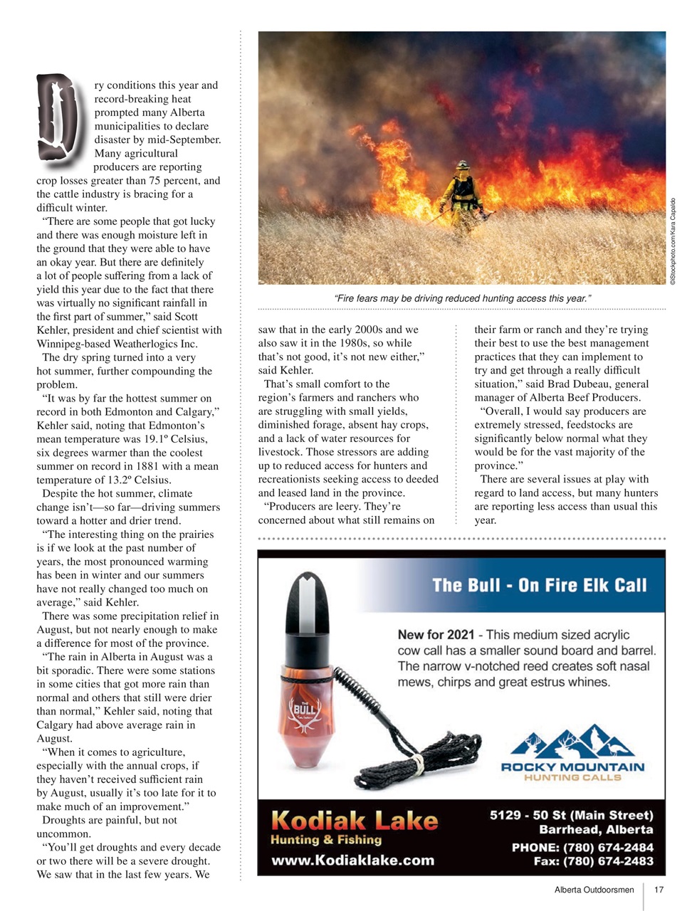 Alberta Outdoors Preview Pages