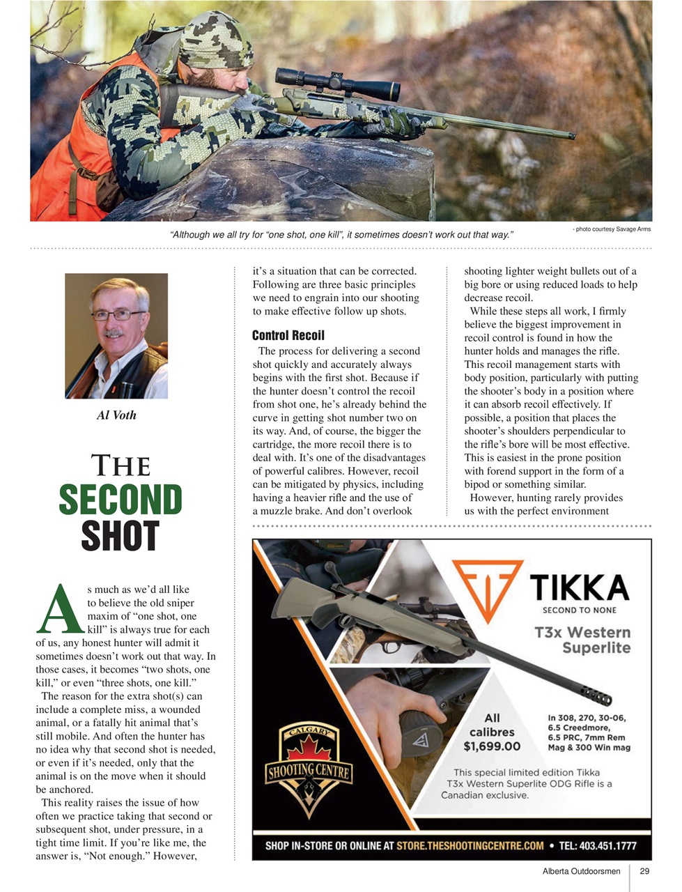 Alberta Outdoors Preview Pages
