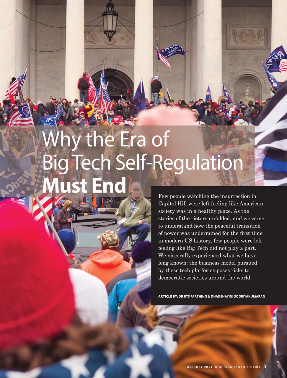 AQ: Australian Quarterly Preview Pages